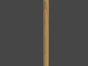 Fire Axe Lowpoly 3D Model