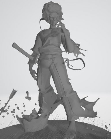 Afro jack Modelo de impresión 3D .c4d .max .obj .3ds .fbx .stl .blend 