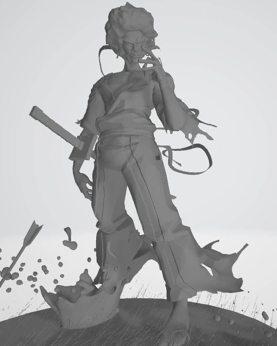 afrojack Modelo de impresión 3D .c4d .max .obj .3ds .fbx .stl .blend 