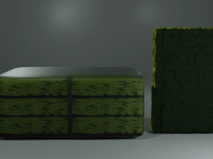 A of a Realistic Sponge Model 3D Model