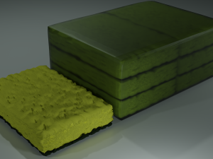 A of a Realistic Sponge Model Modelo 3D