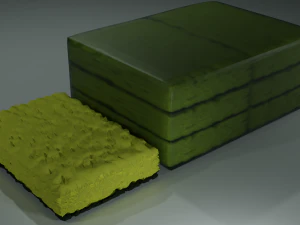 A of a Realistic Sponge Model 3D Model