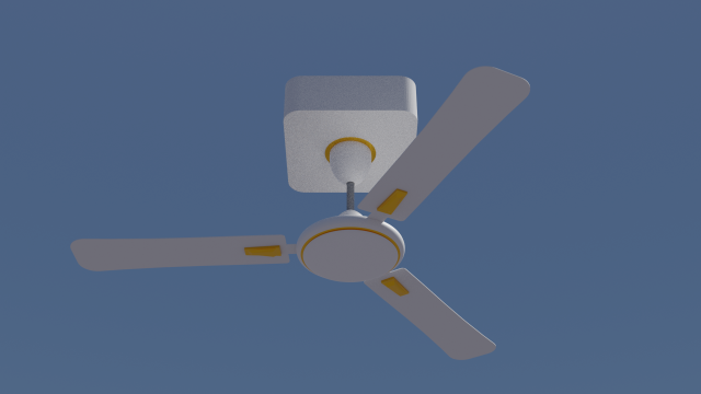 Ceiling fan High Resolution Game Ready Asset 3D 모델 .c4d .max .obj .3ds .fbx .stl .blend 