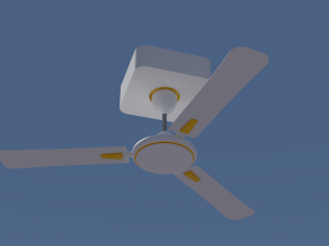 Ceiling fan High Resolution Game Ready Asset 3D 모델