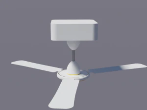 Ceiling fan High Resolution Game Ready Asset 3D Model
