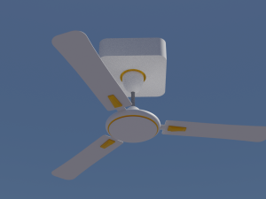 Ceiling fan High Resolution Game Ready Asset 3D 모델