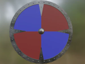 Round shield 3D Model