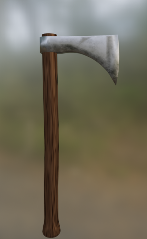 Hatchet Modelo 3D .c4d .max .obj .3ds .fbx .stl .blend 