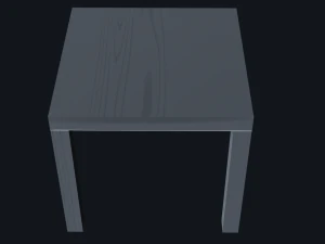 CofeeTabel 55x55 3D Model