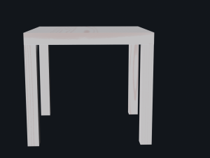 CofeeTabel 55x55 3D Модель