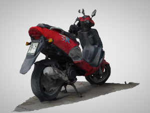 Moped Bike-Motorcylce 3D Scan Model 3D