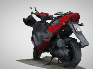 Moped Bike-Motorcylce 3D Scan Modelo 3D