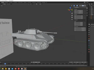 VK 1602 leopardo Modelo 3D