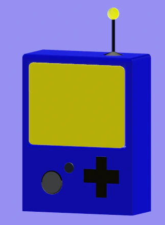 gameboy Modelo 3D .c4d .max .obj .3ds .fbx .stl .blend 