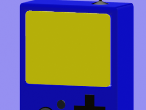 Gameboy Modello 3D