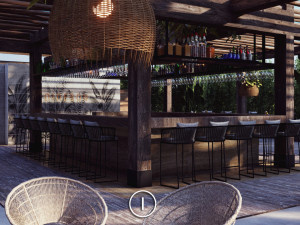 Restaurante 3D 模型