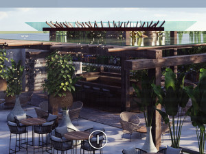 Restaurante 3D मॉडल