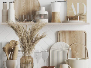 Кухонные аксессуары022 3D Модель