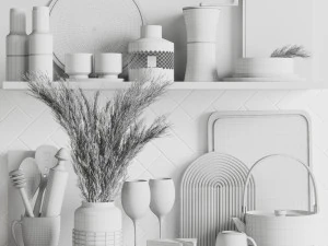Kitchen accessories022 3D Model