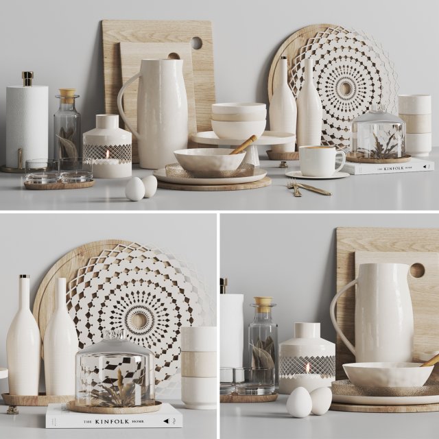 Kitchen accessories020 3D Modell .c4d .max .obj .3ds .fbx .stl .blend 