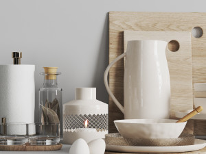 Kitchen accessories020 3D Modell