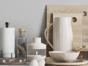 Kitchen accessories020 3D Model