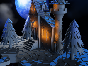 Beautiful house 3D Model