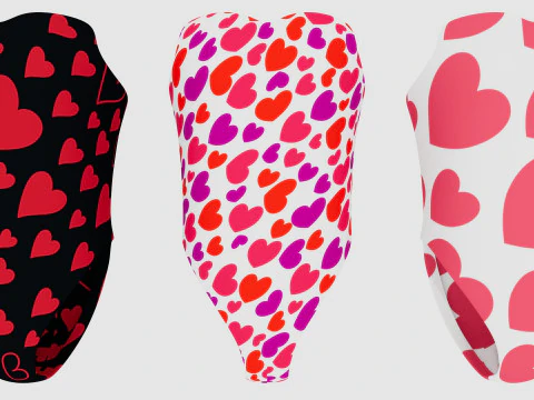 Swimsuits 3D Model