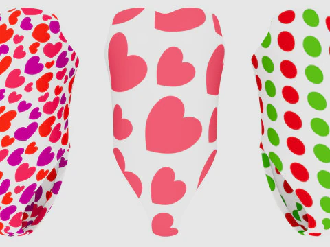Swimsuits 3D Model