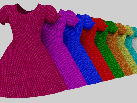 Sindirella Elbise 3D Model