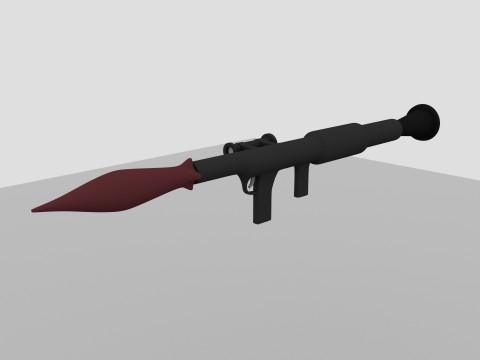 Rocket Launcher 3D 模型