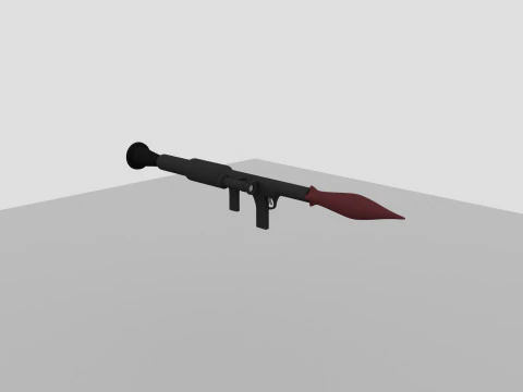 Lance-roquettes Modèle 3D