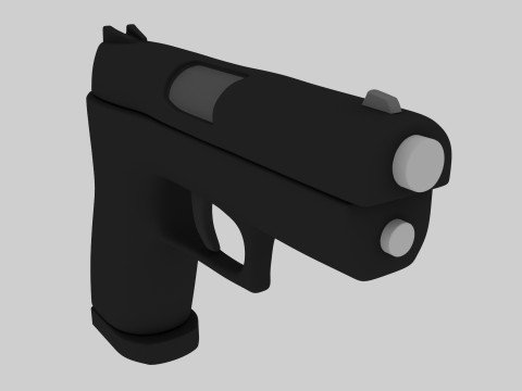 Pistol Model 3D