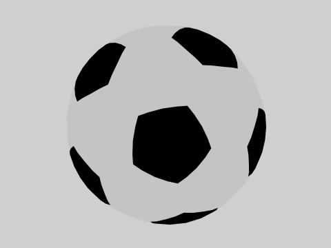 Soccer Ball 3D Model