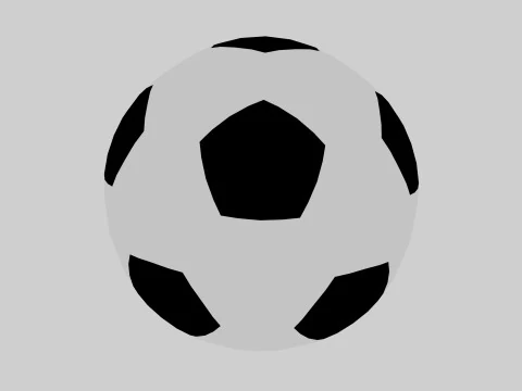 Soccer Ball 3D Model