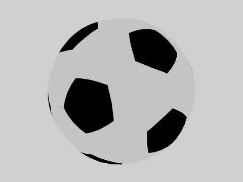 Soccer Ball 3D Model
