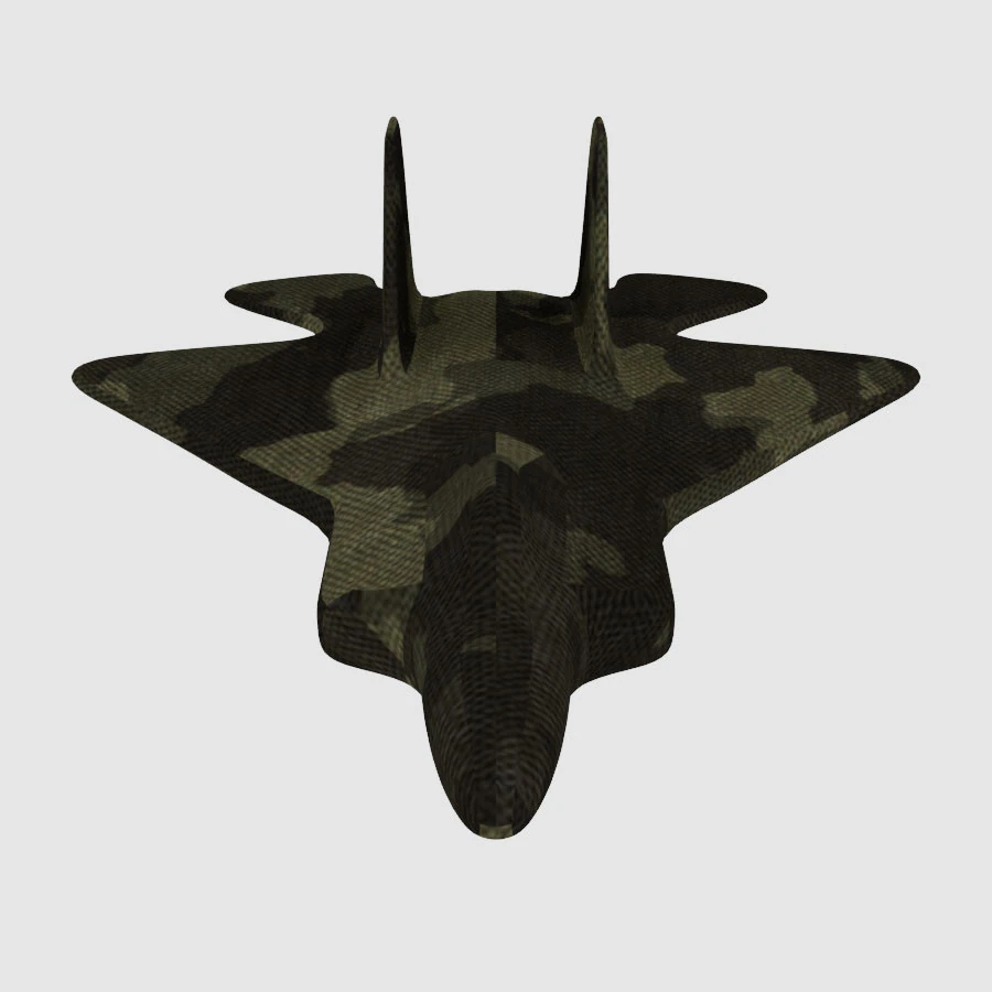 Ca&ccedil;a a jato Modelo 3D .c4d .max .obj .3ds .fbx .stl .blend 