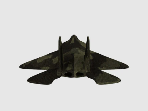 Ca&ccedil;a a jato Modelo 3D