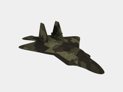 Jet Fighter 3D Model