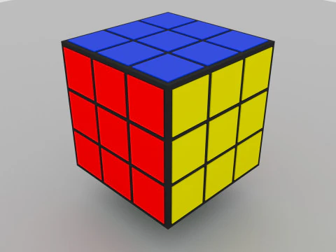 Cubos Rubik Modelo 3D