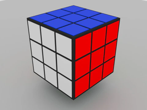 Cubos Rubik Modelo 3D