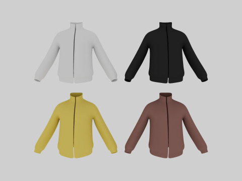 Sport Jacket 3D Model