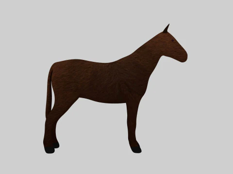 Horse Asset 3D Model