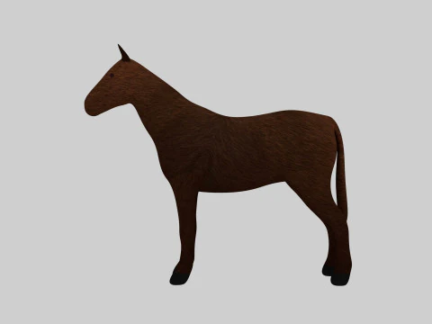 Horse Asset 3D Model