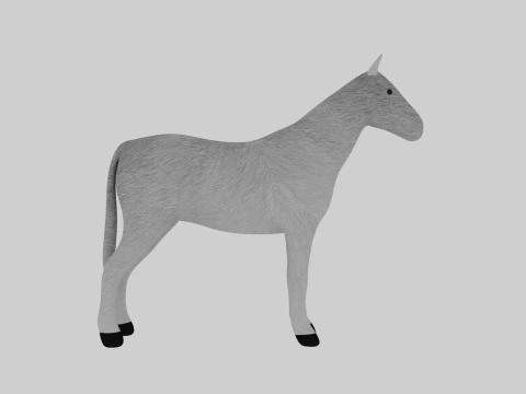Horse Asset 3D Model