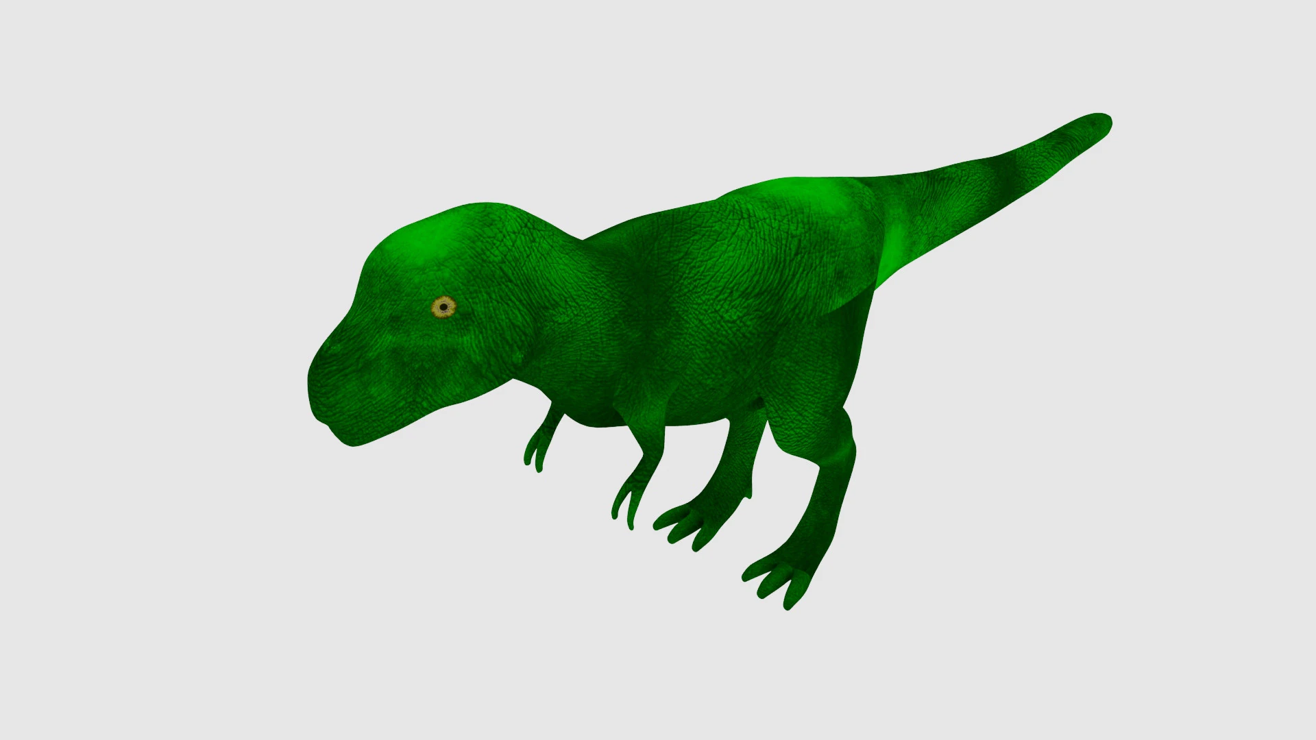 TRex Dinosaur 3D Model .c4d .max .obj .3ds .fbx .stl .blend 