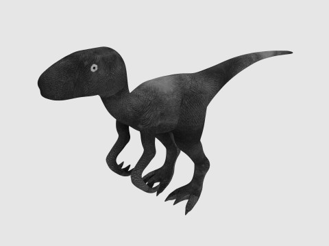 Raptor Dinosaur Model 3D