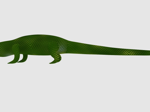 Alligator 3D Model