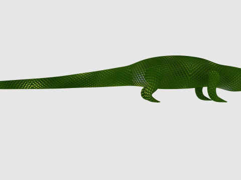 Alligator 3D Model