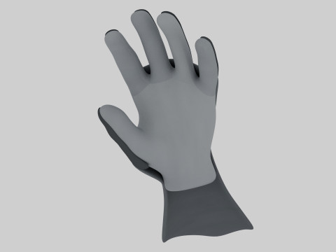 Armored Glove Gauntlet 3D 모델